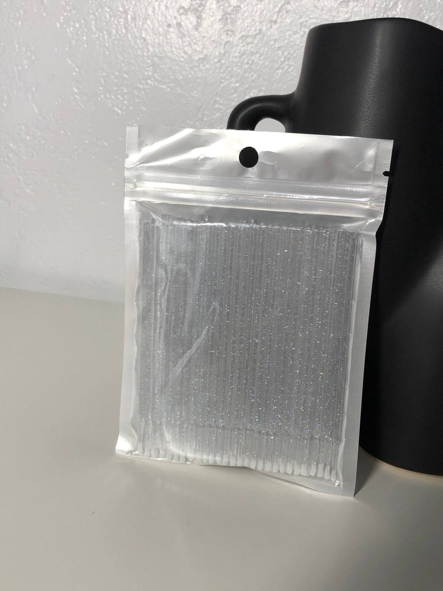 CLEAR Glitter Micro brushes