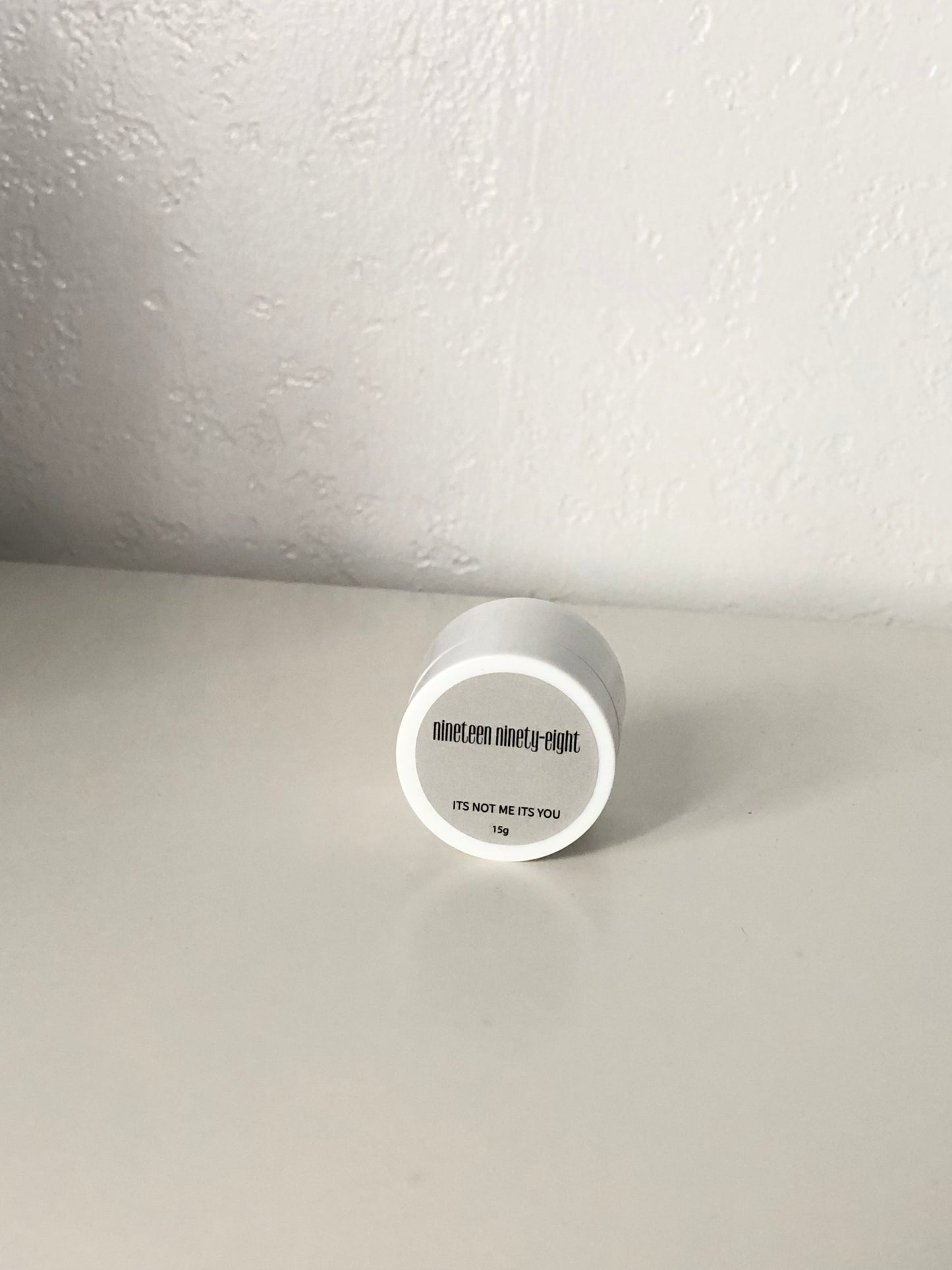 ITS NOT ME ITS YOU Cream Remover